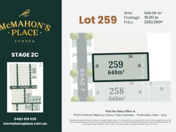 Now Selling West Facing 648m2 Lot 259 for $263,500