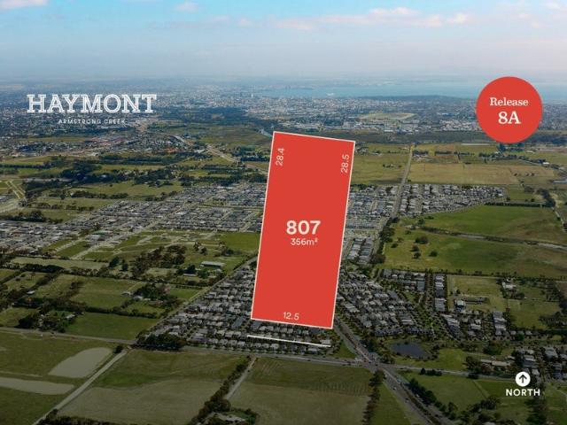 Now Selling from $342,500* Lot 807 at Haymont