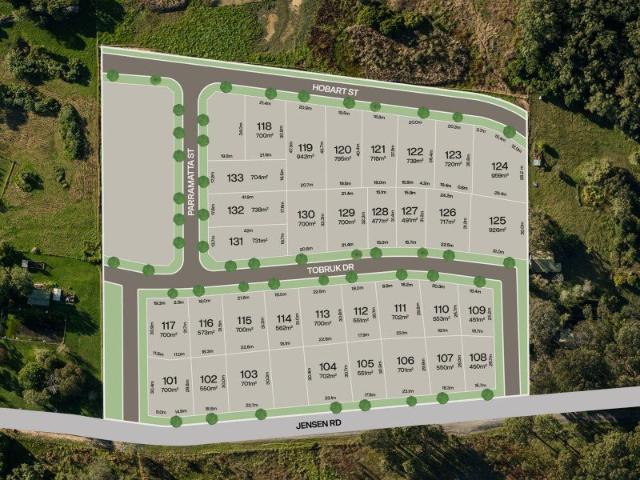 Now selling. Level lots from 450sqm with rare 700sqm+ superlots in Wadalba