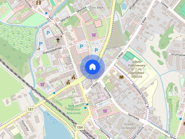 Nowa kawalerka z klimatyzacją 49m2 w centrum