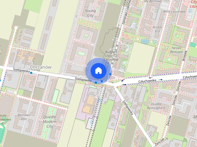 Nowa KAWALERKA przy stacji metra Chrzanów! Warszawa