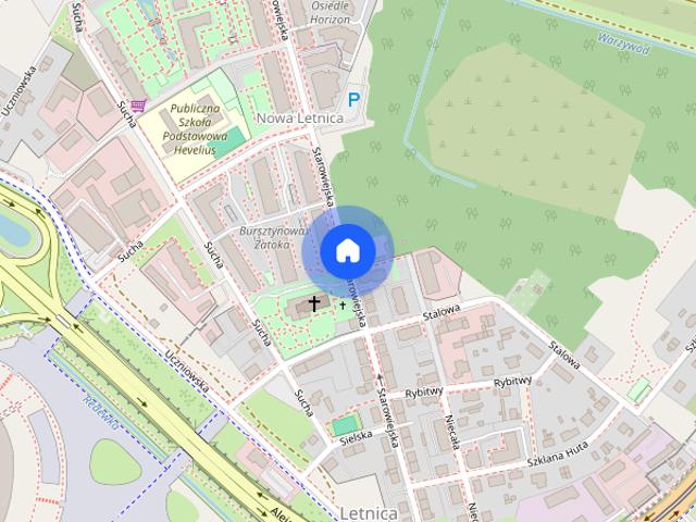 Nowa Letnica | 3 pokoje | 14. piętro | taras na dachu + parking