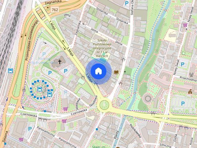 Nowa wyposażona kawalerka 500m od Rynku, duży balkon,dostępna od 07 11