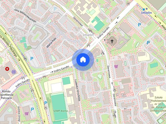 Nowe mieszkanie 68m2, 3pokoje, METRO IMIELIN garaż podziemny