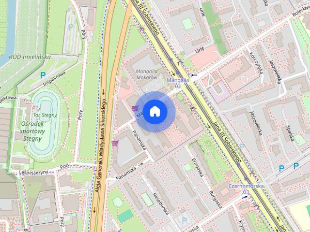 Nowe osiedle | Sadyba Best Mall | Tor Stegny