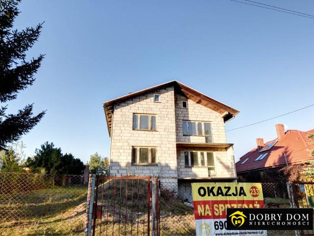 Nowe Aleksandrowo: 400 m2 dom w stanie surowym z garażem
