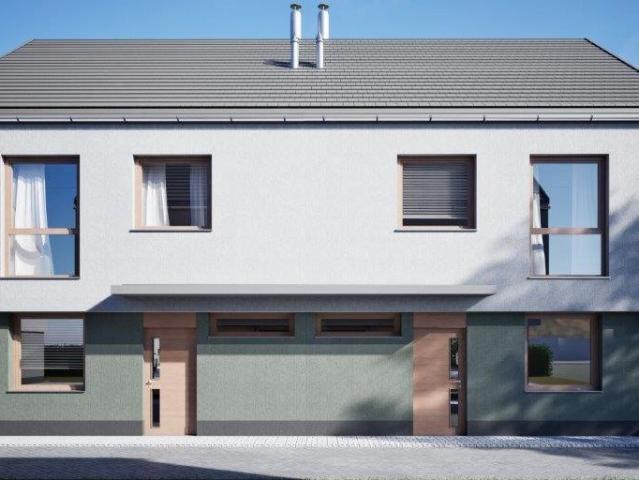 Nowe bliźniaki 139 m² w Mierzynie z poddaszem do aranżacji