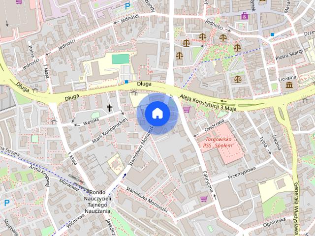 Nowe, komfortowe 3 pok. mieszkanie z klimatyzacją i garażem I CENTRUM