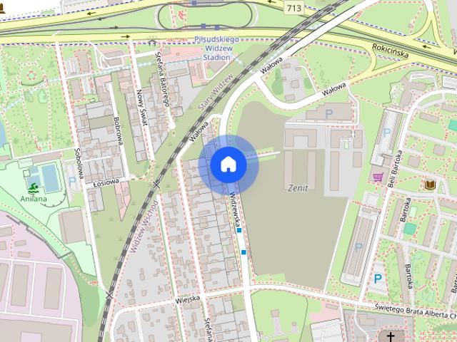 Nowe, w pełni umeblowane mieszkanie – Łódź Widzew, Osiedle Zenit
