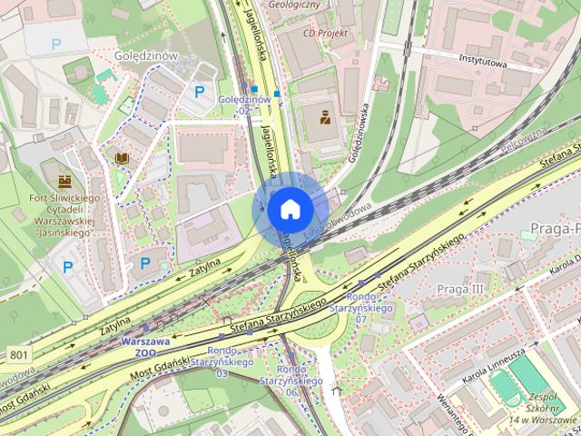 Nowe, 1 pokojowe mieszkanie 21 m² | Jagiellońska