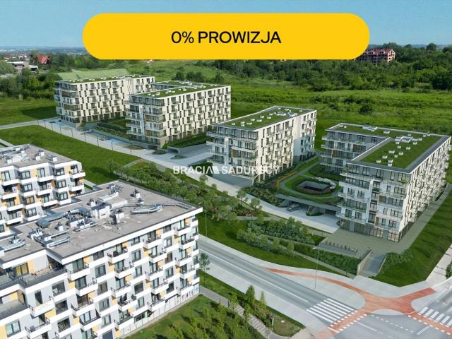 Nowe 2 pokojowe mieszkanie z balkonem w Krakowie