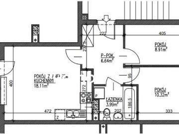 Nowe 3 pokojowe mieszkanie z balkonem w Węglinie