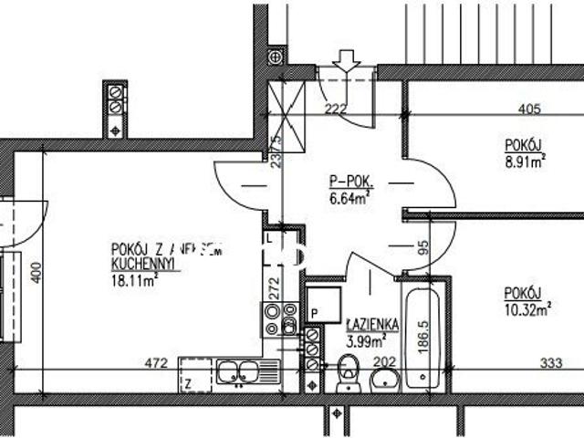Nowe 3 pokojowe mieszkanie z balkonem w Węglinie