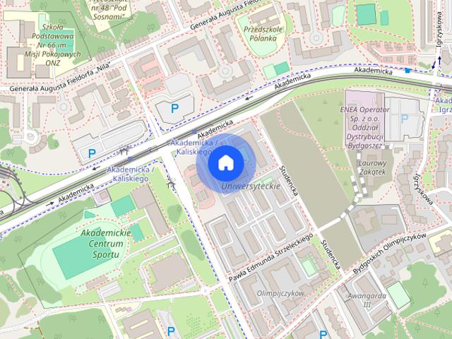 Nowe 4min pieszo PB i tramwaj parking komórka ul Studencka Nowy Fordon