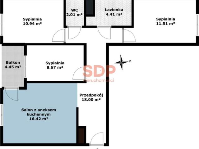 Nowe 68,5 m² w Zabrodziu wykończ własnoręcznie polecam