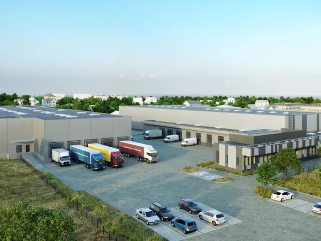 Nowoczesny magazyn A klasowy 4 007 m² z 10 dokami