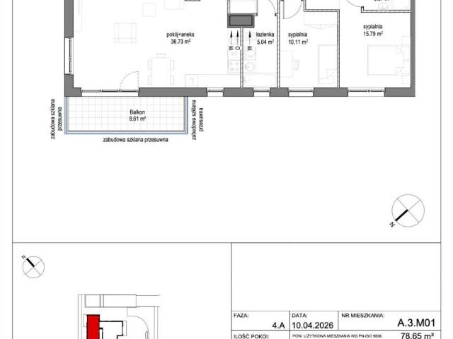 Nowoczesny apartament 3 pok. z Smart Home, balkon polecam!