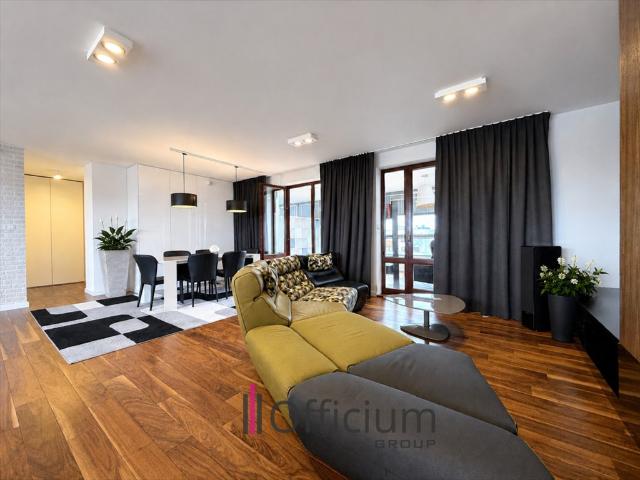 Nowoczesny apartament 148 m² z ogrodem zimowym w Wilanowie