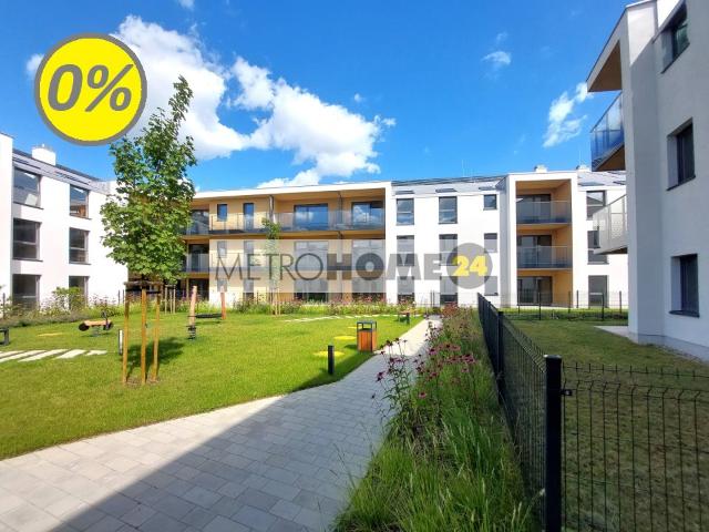 Nowoczesny apartament 2 pok. z loggią, garażem i udogodnieniami