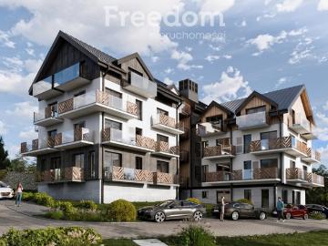 Nowoczesny apartament 35,49 m² z balkonem i widokiem na góry