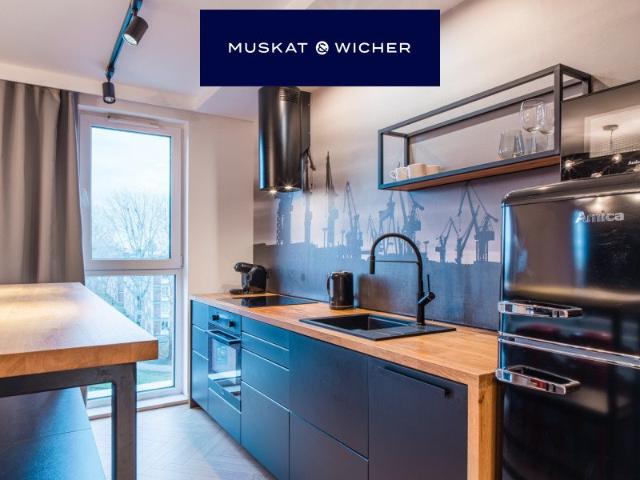 Nowoczesny apartament 40 m² w centrum Gdańska klimatyzacja