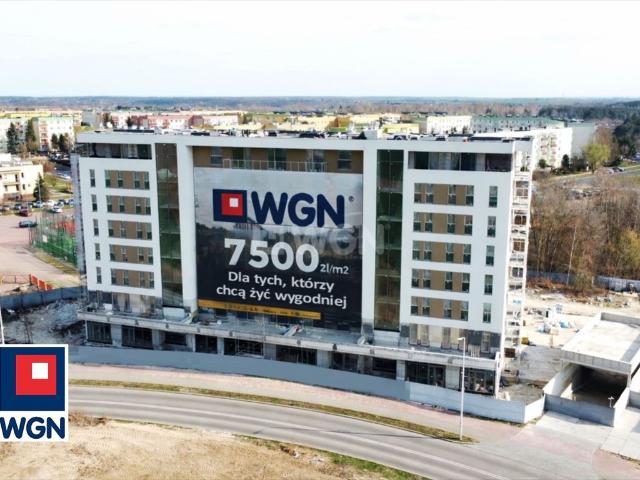 Nowoczesny apartament 42 m² z balkonem w Łęcznej