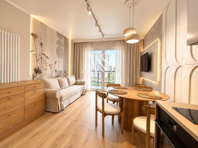 Nowoczesny apartament 44 m² nad Odrą Zielonego Mostu