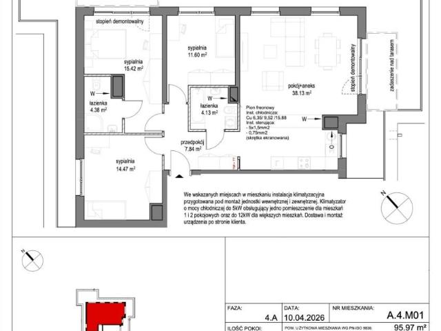Do sprzedania nowoczesny apartament 4 pok. z Smart Home i tarasem