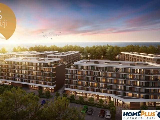 Nowoczesny apartament 55m2 z tarasem i balkonem, inwestycja w Dziwnowie