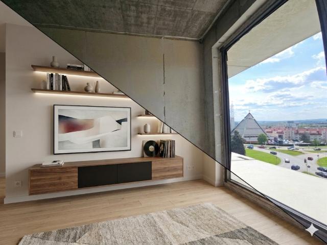 Nowoczesny 71m² apartament z loggią i tarasem Rzeszów