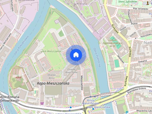 Nowoczesny apartament na Kępie Mieszczańskiej | Mieszkanie 418