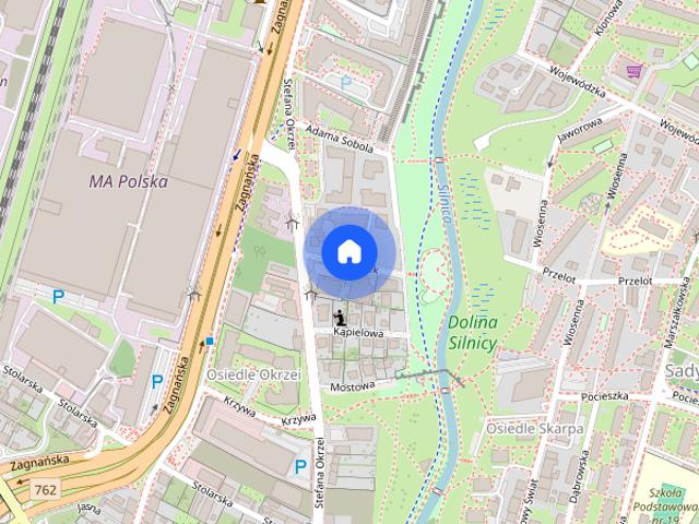 Nowoczesny apartament w centrum Kielc przy parku