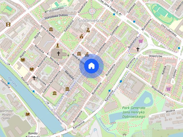Nowoczesny Apartament w Centrum z widokiem na Parsętę