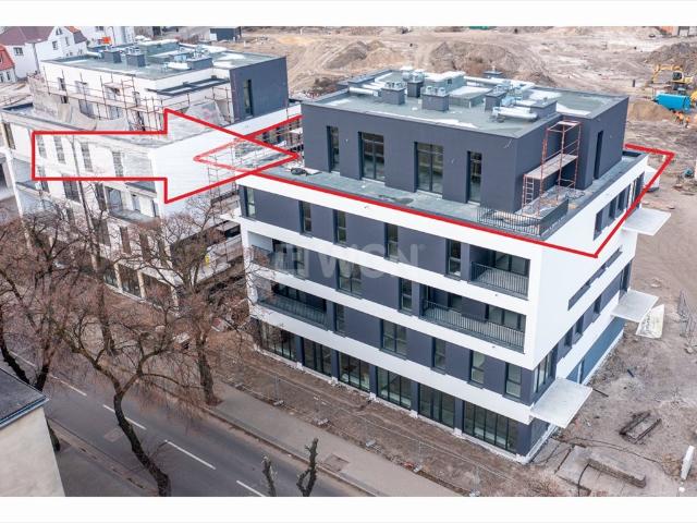 Nowoczesny apartament z tarasem i panoramicznym widokiem