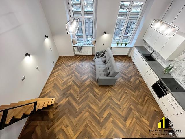 Nowoczesny apartament z antresolą w centrum Bielska polecam!