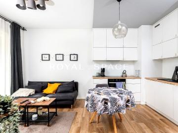 Nowoczesny apartament z balkonem | Steam Park Kraków, Śródmieście
