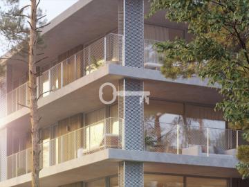 Nowoczesny apartament z panoramicznym balkonem w Juracie