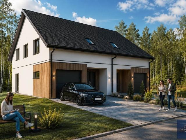 Nowoczesny bliźniak premium 126 m² z garażem i tarasem polecam!