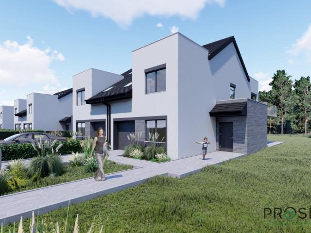Nowoczesny dom bliźniak 234 m² z garażem i ogrodem zapraszam