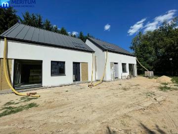 Nowoczesny bliźniak 102 m2 z dużą działką i ogrzewaniem podłogowym