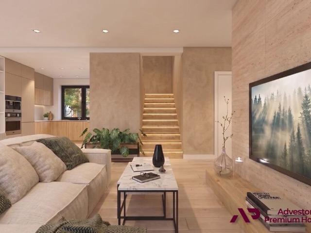 Nowoczesny bliźniak 106 m² z ogrodem i tarasem