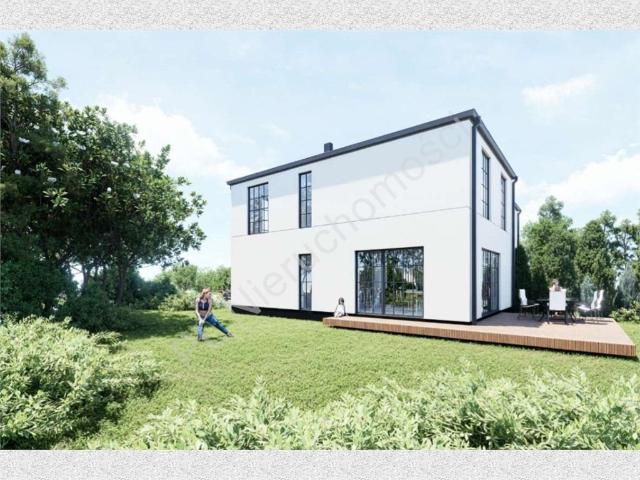 Zapraszam do obejrzenia nowoczesnego bliźniaka 122 m² z ogrodem i kominkiem