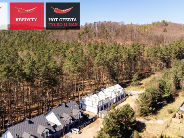 Nowoczesny bliźniak 124 m² z ogrodem i garażem