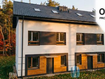 Nowoczesny bliźniak 125 m² z ogrodem i prywatnością