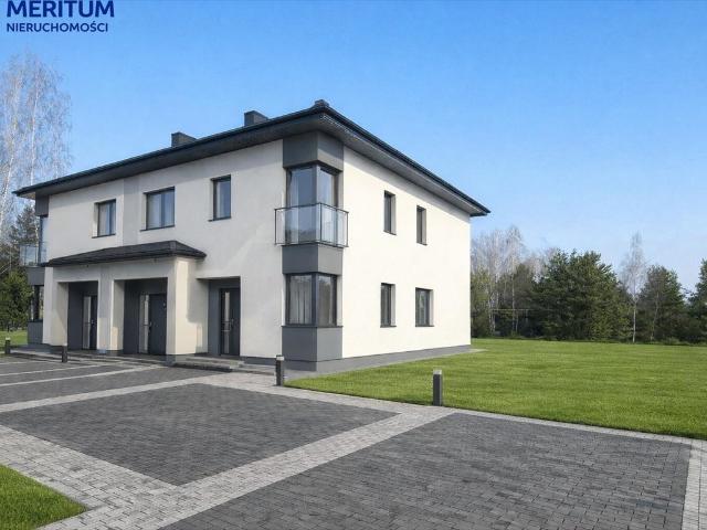 Do sprzedania nowoczesny bliźniak 128 m² z garażem i ogrzewaniem podłogowym