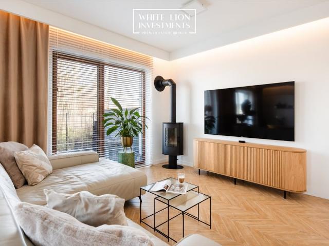 Nowoczesny bliźniak 220 m² z smart home i ogrodem polecam!