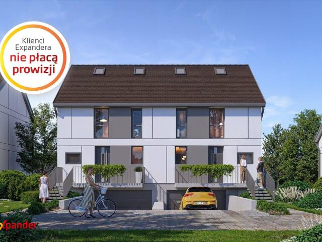 Nowoczesny bliźniak 3 pokoje z ogrodem i garażem