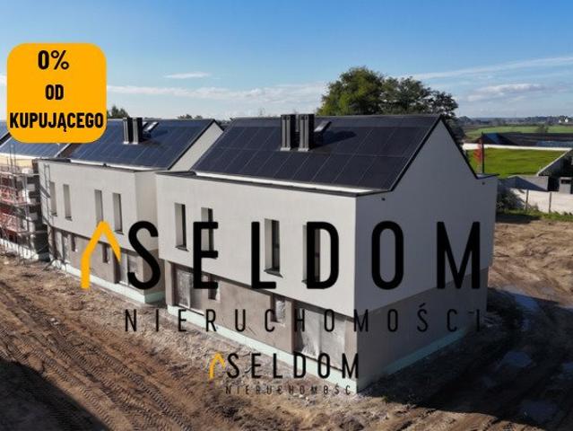 Nowoczesny bliźniak 71 m² z ogrodem i 2 miejscami