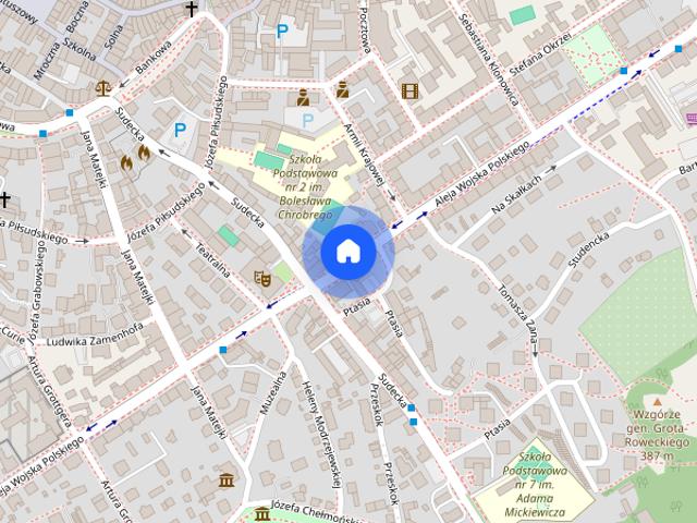Nowoczesny dwupoziomowy apartament w centrum