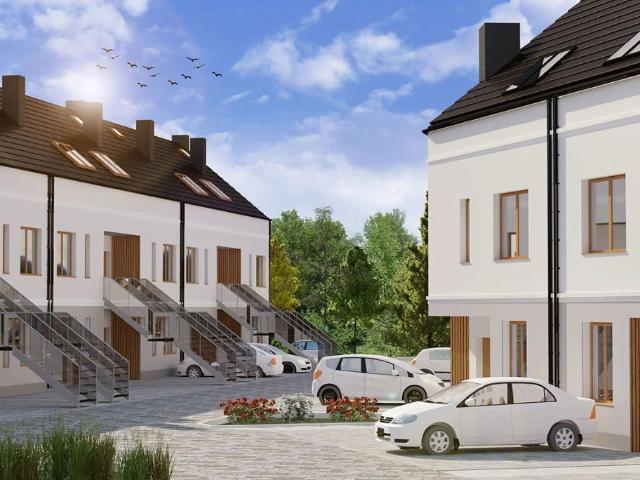 Nowoczesny dwupoziomowy apartament z tarasem i panoramicznym widokiem